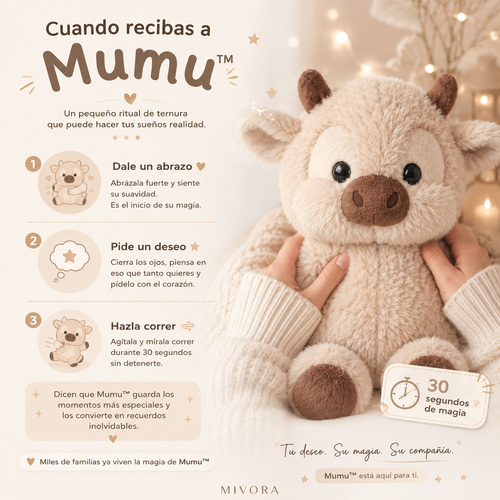 Mumu™ la vaquita que corre” 🧸✨